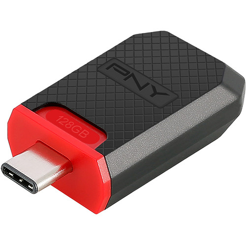 PNY Technologies 128GB Elite USB 3.1 Gen 1 Type-C Flash Drive