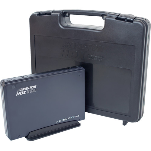 Avastor 12TB HDX Pro USB Type-C External Hard Drive with LockBox