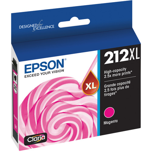 Epson Claria 212XL High-Capacity Magenta Ink Cartridge