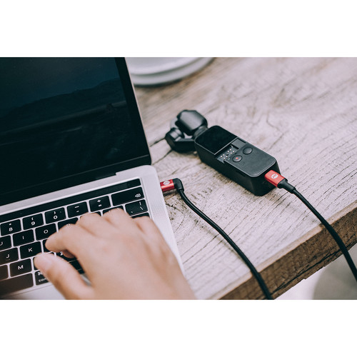 PGYTECH USB Type-C to Right-Angle USB Type-C Cable (25.6