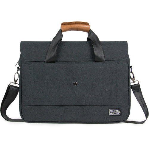 PKG International Richmond Messenger Bag (Dark Gray)