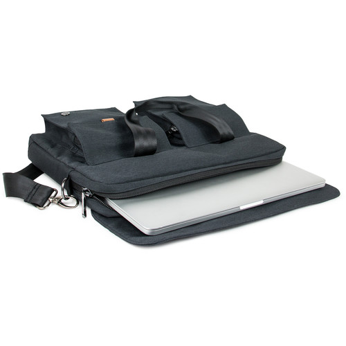 PKG International Richmond Messenger Bag (Dark Gray)