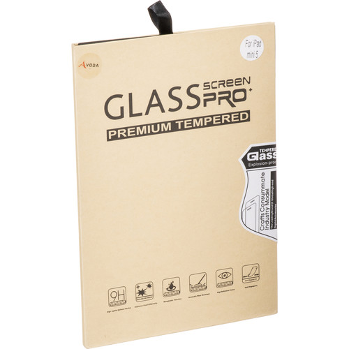 AVODA Clear Tempered Glass Screen Protector for iPad mini (Early 2019)
