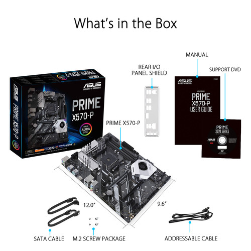 ASUS PRIME X570-P AM4 ATX Motherboard