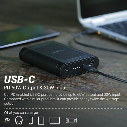 omnicharge Omni Mobile 12800mAH PRO Pocket-Sized Laptop Power Bank