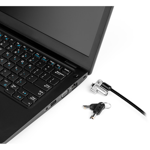 Kensington N17 Keyed Dual Head Laptop Lock for Dell Devices (Standard Keyed)