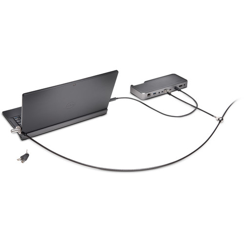 Kensington N17 Keyed Dual Head Laptop Lock for Dell Devices (Standard Keyed)