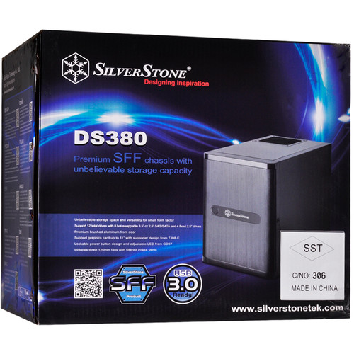 SilverStone SST-DS380B SFF Mini-Tower Case