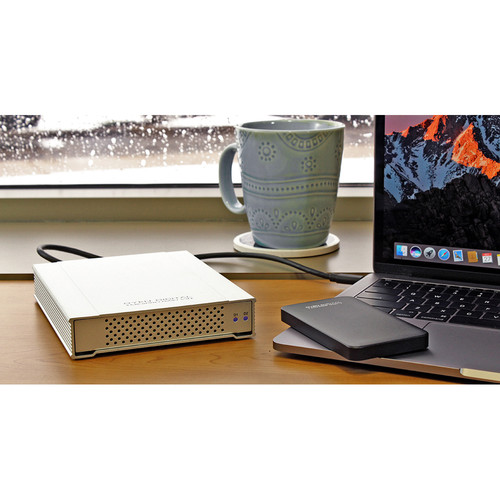 Oyen Digital MiniPro RAID V3 2-Bay USB 3.1 Gen 2 Type-C Enclosure (Silver)