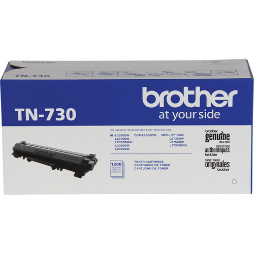 Brother TN730 Standard Yield Black Toner Cartridge