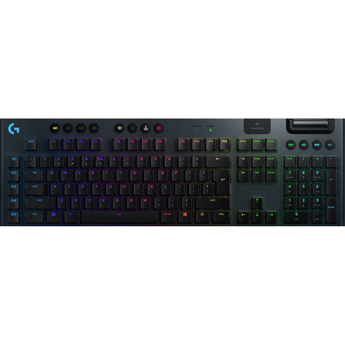 Logitech G G915 LIGHTSPEED Wireless RGB Mechanical Gaming Keyboard (GL Clicky)