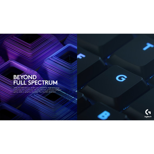 Logitech G G915 LIGHTSPEED Wireless RGB Mechanical Gaming Keyboard (GL Clicky)