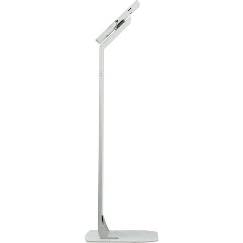 CTA Digital Premium Locking Floor Stand Kiosk (White)