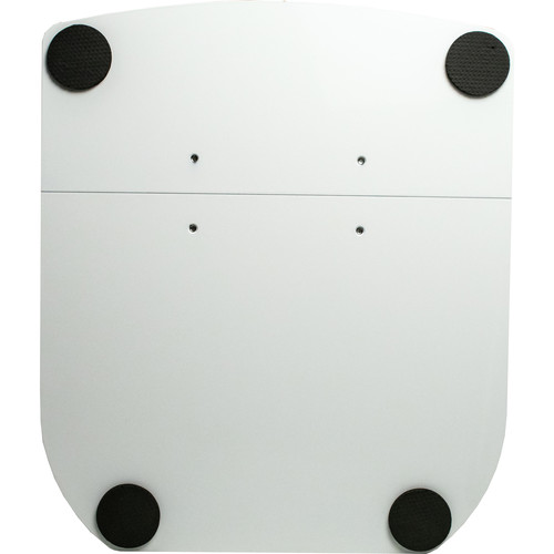 CTA Digital Premium Locking Floor Stand Kiosk (White)