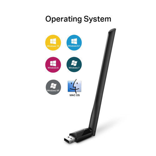 TP-Link Archer T2U Plus AC600 High Gain Dual-Band Wi-Fi USB Adapter