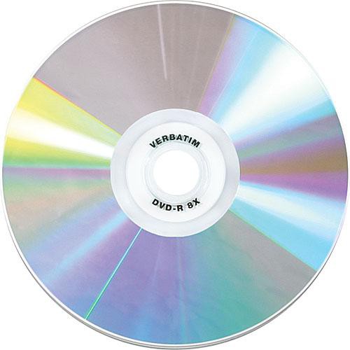 Verbatim DVD-R 4.76GB 8X DataLifePlus Shiny Silver Spindle (Pack of 50)