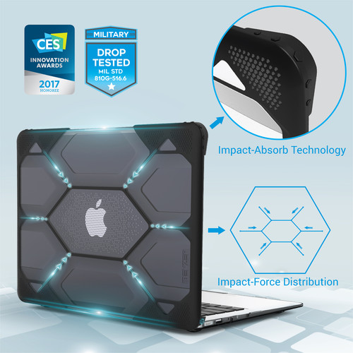 iBenzer Hexpact Protective Case for 13.3