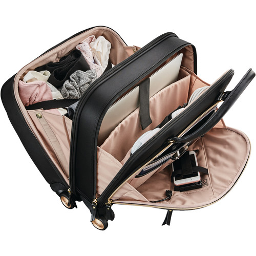Samsonite Pro Vertical Spinner Mobile Office (Black)