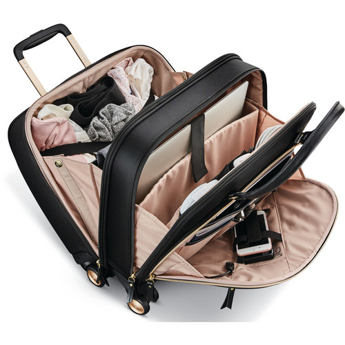Samsonite Pro Vertical Spinner Mobile Office (Black)