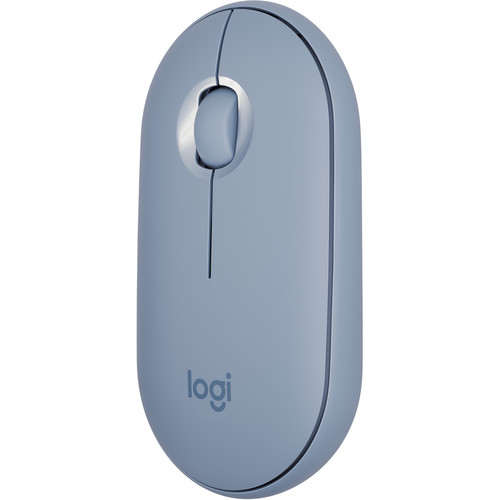 Logitech Pebble M350 Wireless Mouse (Blue Gray)