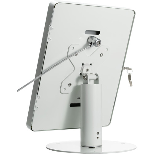 CTA Digital Hyperflex Security Kiosk Stand for Tablets & iPads (White)