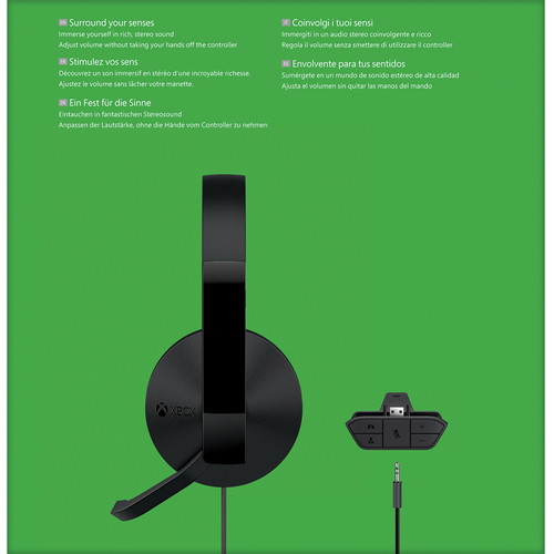 Microsoft Xbox One Stereo Headset (Black)