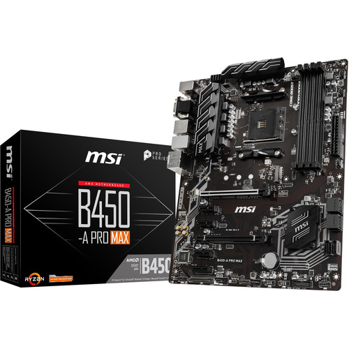 MSI B450-A PRO MAX AM4 ATX Motherboard