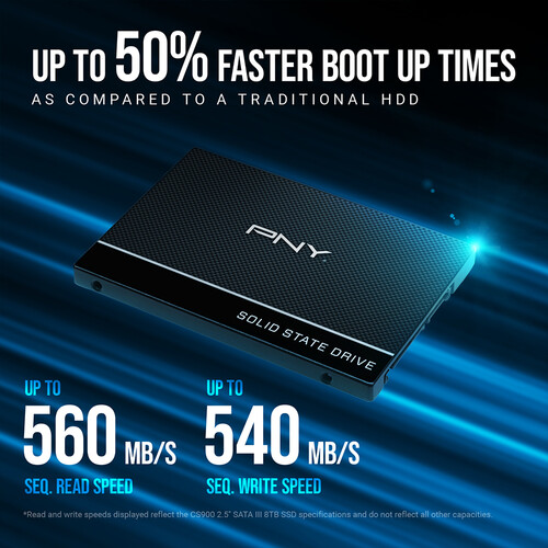 PNY Technologies 1TB CS900 SATA III 2.5