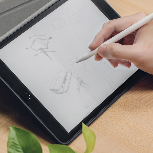 Moshi iVisor AG Washable Screen Protector for iPad (Black, Clear Matte)