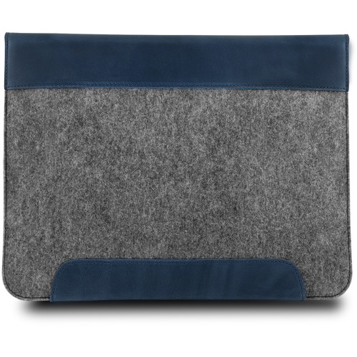 MegaGear Genuine Leather and Fleece Sleeve for 13.3