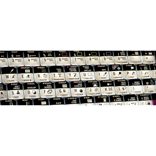 LogicKeyboard Adobe Photographer ASTRA Backlit Keyboard (Mac, US English)