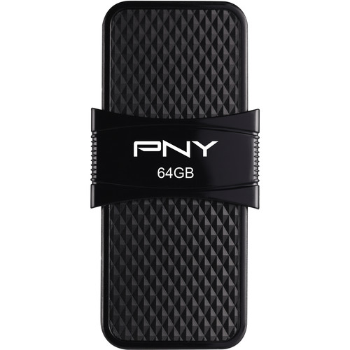 PNY Technologies 64GB DUO LINK USB 3.1 Type-C OTG Flash Drive