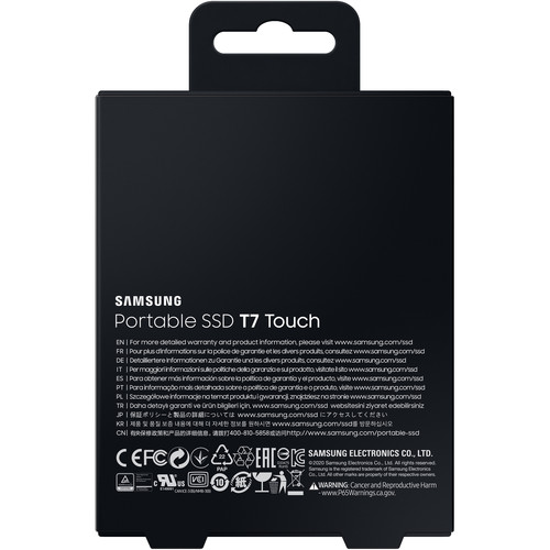 Samsung 1TB T7 Touch Portable SSD (Silver)
