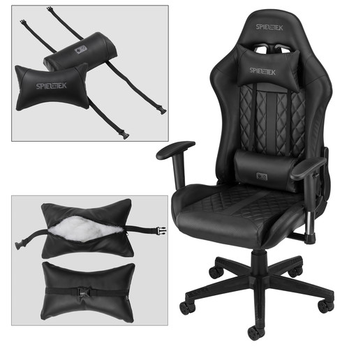 Spieltek 100 Series Gaming Chair (Black)