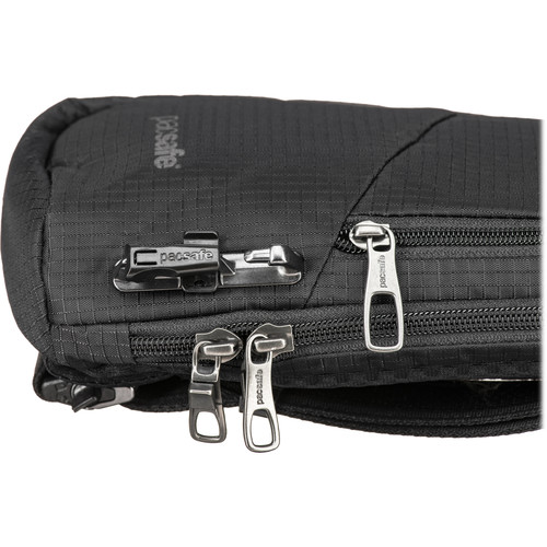 Pacsafe Vibe 150 Anti-Theft Cross Body Pack (Jet Black)