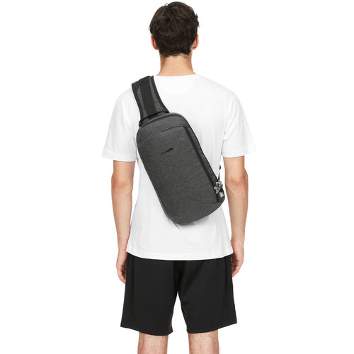 Pacsafe Vibe 325 Anti-Theft Sling Pack (Granite Melange)