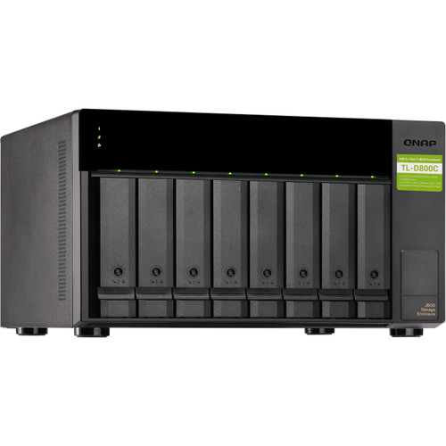 QNAP TL-D800C 8-Bay USB 3.2 Gen 2 Type-C JBOD Enclosure