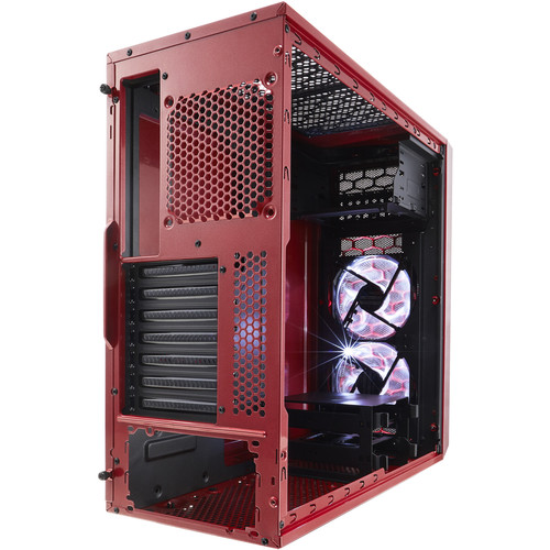 Fractal Design Focus G Mid-Tower Case (Red)