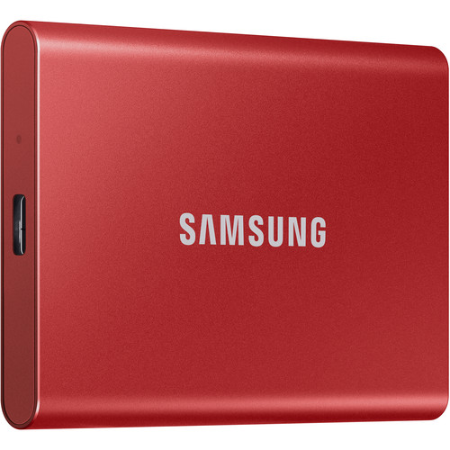 Samsung 2TB T7 Portable SSD (Red)