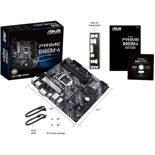 ASUS PRIME B460M-A LGA 1200 Micro-ATX Motherboard