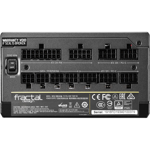 Fractal Design Ion+ 760P 760W 80 PLUS Platinum Modular Power Supply