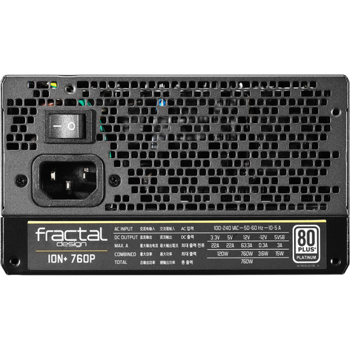 Fractal Design Ion+ 760P 760W 80 PLUS Platinum Modular Power Supply