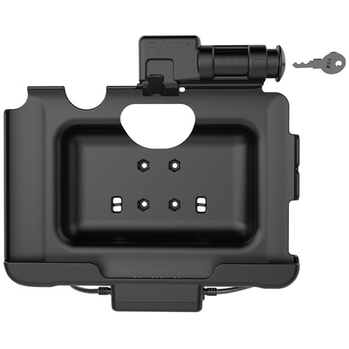 RAM MOUNTS RAM Skin Key-Locking Power + Data Dock for the Samsung Galaxy Tab Active Pro