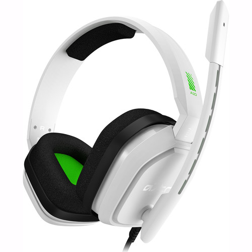 ASTRO Gaming A10 Wired Gaming Headset (White / Green)