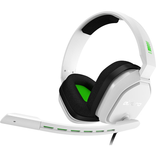 ASTRO Gaming A10 Wired Gaming Headset (White / Green)