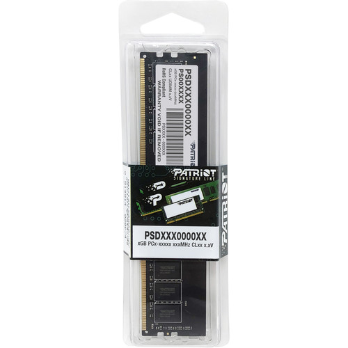 Patriot 32GB Signature Line DDR4 2666 MHz DR UDIMM Memory Module