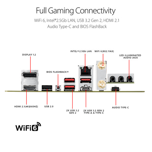 ASUS Republic of Gamers Strix B550-I AM4 Mini-ITX Motherboard