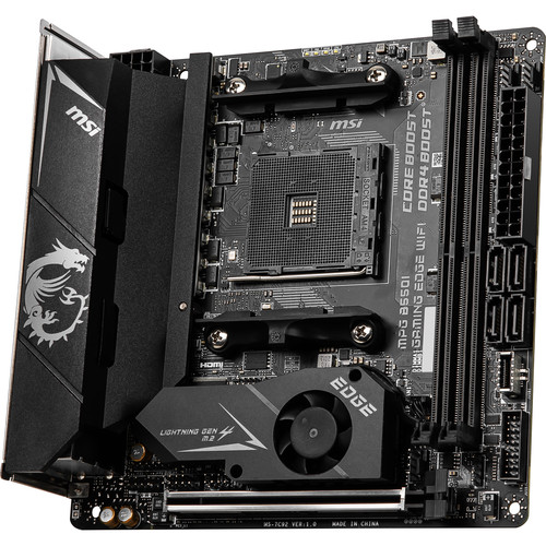 MSI MPG B550I Gaming Edge WIFI AM4 Mini-ITX Motherboard