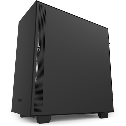 NZXT H510 Mid-Tower Case (Matte Black/Red)