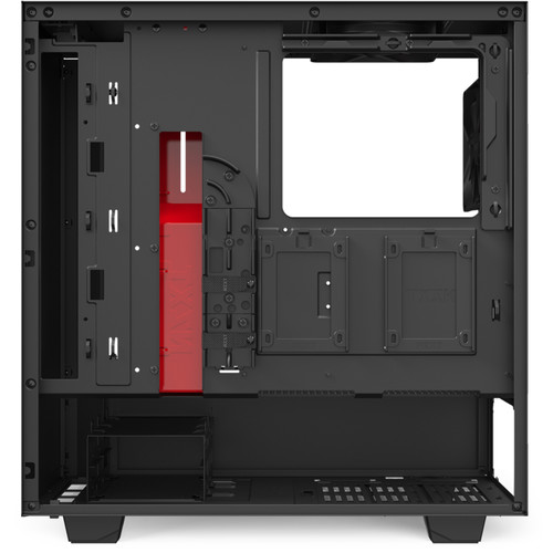 NZXT H510 Mid-Tower Case (Matte Black/Red)